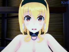 Roxanne and I have intense sex in the bedroom. - Harem in the Labyrinth of Another World POV Hentai