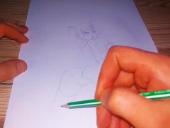 What's under the skirt of this Japanese hentai girl??