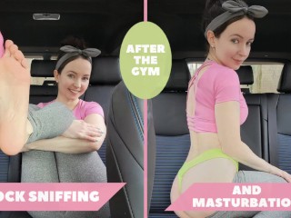 Après La Gym - Renifler Les Chaussettes et La Masturbation