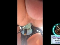 New Year's Eve Femdom Pegging Strapon Strap On Huge Dildo Mistress FLR Rough Extreme Male Slave