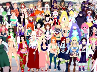 De Ultieme 2023 Anime Hentai Compilatie Deel 1/4 (One Piece, Demon Slayer En Meer!)