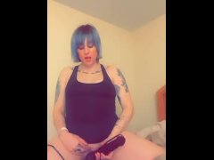 Masturbating and cumming for you