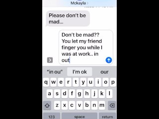Slut Texting Boyfriend That His Friend Came Over and FuckedHer (part 1)