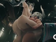 Preview 5 of Monster Hunter Futa Fucking Tight Slut