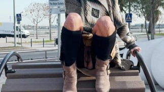 闪光猫公开。Minerva shopping Part2 Upskirt 没有内裤