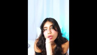 Your Favorite Colombiana Gives You Instructions On How To Masturbate And Shares Them With You