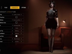 Bimbofication of Goa the skinny Goth Bombshell