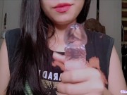 Preview 2 of ASMR JOI-namorada te HUMILHA enquanto bate a sua punheta E  vc esguicha na bucetinha dela💦/ROLEPLAY