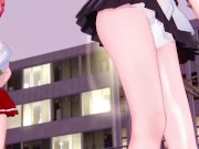 Preview 5 of 【KKS／MMD】"Trouble Maker" さくらみこ 星街すいせい【Hololive ホロライブ】