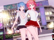 Preview 6 of 【KKS／MMD】"Trouble Maker" さくらみこ 星街すいせい【Hololive ホロライブ】