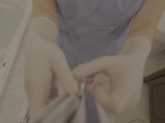 Video Nurse Stepsis Helps Patient with Bath