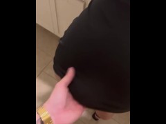 Video Getting fucked in bathroom at New Year’s party, best way to start the year off with some dick