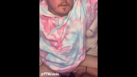 FTM Clit Getting Sucked by a Top Guy - Free OnlyFans: TransFTM2