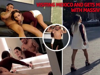 Visiting Mexico and Gets Extreme Anal with Massive Dick