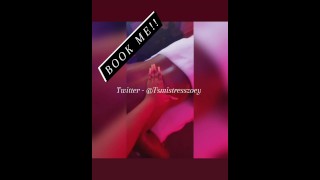 Boek Zoey Cummz voor de volgende KINKY massage! 100% gecertificeerd