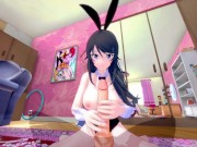 Preview 5 of Mai Sakurajima - Seishun Buta Yarou wa Bunny Girl Senpai no Yume wo Minai (1/2)