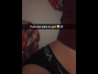 Jovencita Alemana Quiere Follar a Su Hermanastro En Snapchat