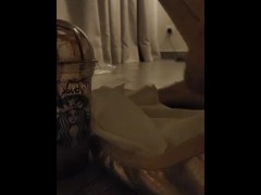 Cum On Friend's Shoes When She Take Bath - Screenshot 1 of 16 - Sneaky