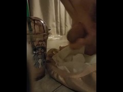 Cum On Friend's Shoes When She Take Bath - Screenshot 13 of 16 - Cum