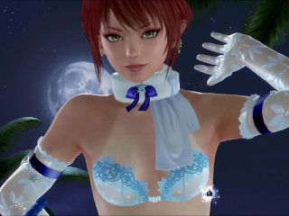 Dead or Alive Xtreme Venus Férias Kanna Holy Snow Xmas Mod Fanservice Apreciação