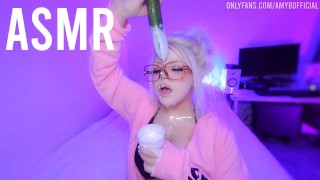 ASMR AMY B | messiest roommate ever - full video on my onlyfans