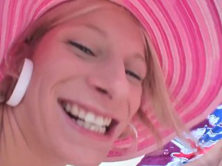 HOT HOLIDAYS Scene 03_Two blonde teens have a threesome with a friend on vacation