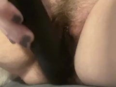 Mature MILF BBW Some Fun With My Wand dildo