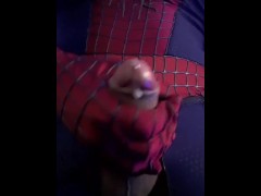 spidey's big 1 day load (spiderman cums)
