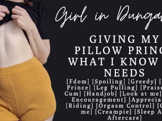 ASMR | Gentle Fdom Girlfriend Strokes and Rides your Cock Lovingly | Handjob | Creampie