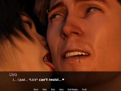 LISA Gameplay #40 Marked by Another Man's Cum Before Going Back to BF (Alternate Scenes)