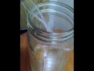 Making Pup Abra Something to Drink