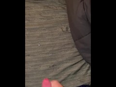 Cum shot with sound on!