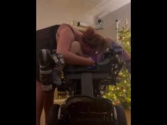 Dissabled friend wants my help to cum