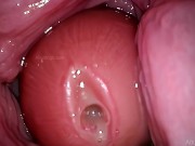 Preview 4 of Camera in Vagina, Cervix POV, "Creampie"