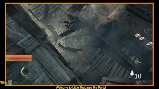 Spinning glitch - Thief video game clip from my live stream