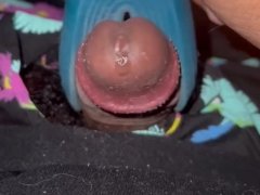 Desi cock edging with Fun Factory Manta