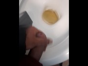 Preview 3 of Bath my cock in another guy's piss and let him cum, while high