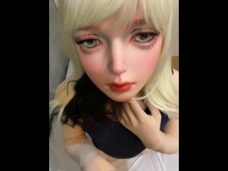 vertical video, masturbation, japanese, cosplay