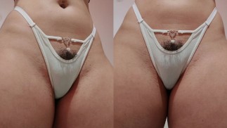 Mijn gezwollen poesje! Oh cameltoe!