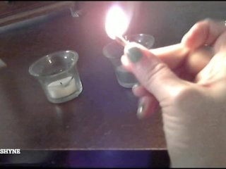 candle, candlelight, solo female, fire