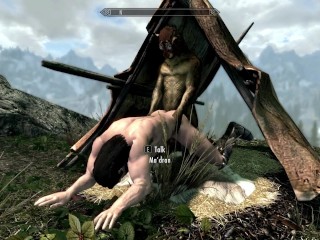 Skyrim - Dragonborn and Khajiits