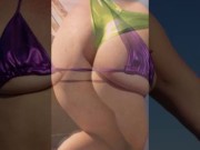 Preview 6 of Second video of bikinis and my favorite thongs in public
