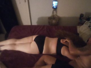 Hot Latino Thug Teaches Cute Brunette To Be His Slut