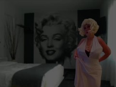 Video A  Voyeur's View of a Marilyn Monroe Blowjob for Diamonds