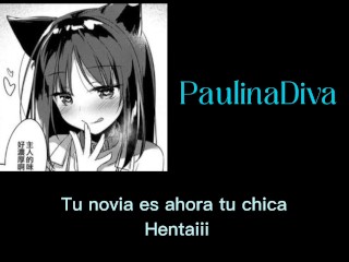 TU Novia Gime Como Chica Hentai Para Ti [ASMR]