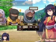【#06 同人エロゲー くノ一花梨(体験版)実況動画】爆乳女忍者、道中でおっぱい揉まれて生中出しされてしまう・・(巨乳抜きゲー アダルトPCゲーム) Hentai game