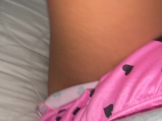 can't stand the urge and masturbates