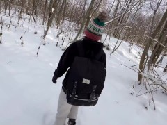 Video He pissing inside my tight ass and I have fun in forest :)
