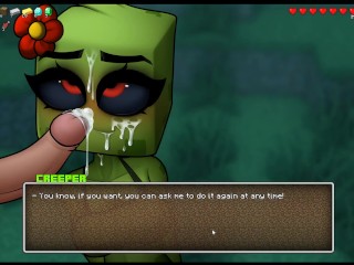 HornyCraft [minecraft Parody Hentai Game PornPlay ] Ep.19 the Girl Give me a Hot Blowjob