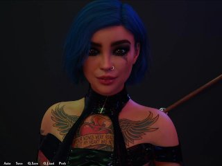 fetish, tattooed women, big boobs, visual novel